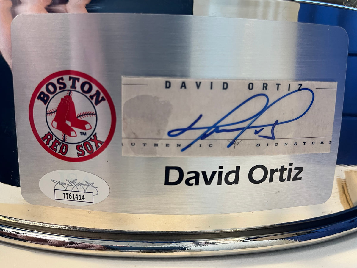 David Ortiz RARE Signed 2013 Boston Red Sox Replica 2-Foot World