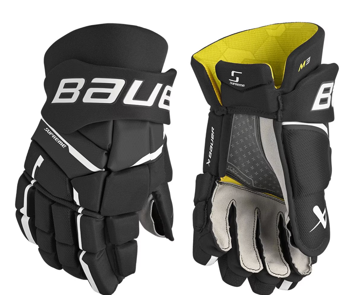 Bauer Supreme M3 Senior Hockey Gloves Pro Am Sportswear Sudbury