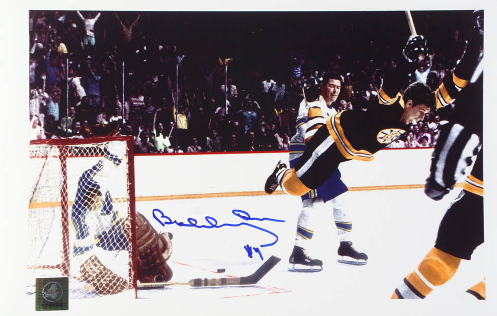 Bobby Orr overtime goal Game 4 1970 Stanley Cup finals Boston Garden as  Bruins win title Dan Kelly 