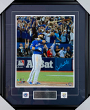 Jose Bautista Signed Toronto Blue Jays RARE 'Bat Flip' 16x20 Frame