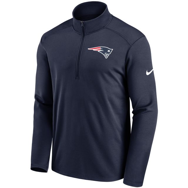 Men s Nike New England Patriots 1 4 Zip Fleece Pro Am Sportswear