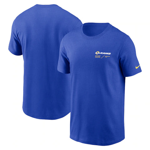 Men's Los Angeles Rams Nike Lockup Performance T-Shirt