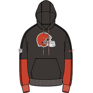 Men's Nike Cleveland Browns Team Issue Club Hoodie