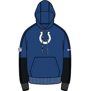 Men's Nike Indianapolis Colts Team Issue Club Hoodie