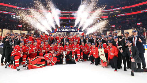 Team Canada 4 Nations Champion Team Photo