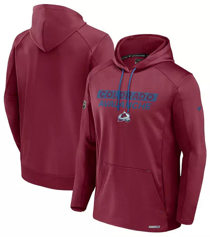 Men's Colorado Avalanche Burgundy Pullover Hoodie