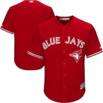 Men's Toronto Blue Jays Cool Base Replica Red Jersey