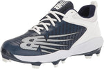New Balance FuelCell 4040 v6 Adult Molded Cleats - Navy/White