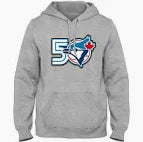 Men's Toronto Blue Jays MLB Express Twill 50th Anniversary Logo Hoodie