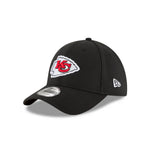 Men's Kansas City Chiefs Black 39Thirty Team Classic Stretch Fit Hat