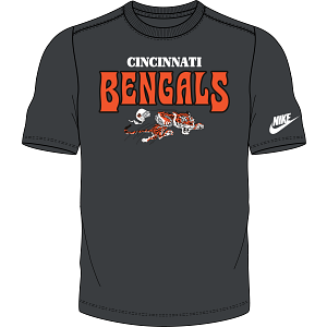 Men's Nike Cincinnati Bengals Stack T-Shirt