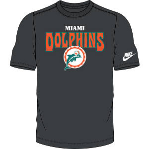 Men's Nike Miami Dolphins Stack T-Shirt