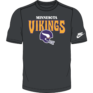 Men's Nike Minnesota Vikings Stack T-Shirt