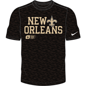 Men's New Orleans Saints Lockup T-Shirt