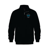 Youth Sudbury Skating Club Black 1/4 Zip (Left Chest Embroidery)