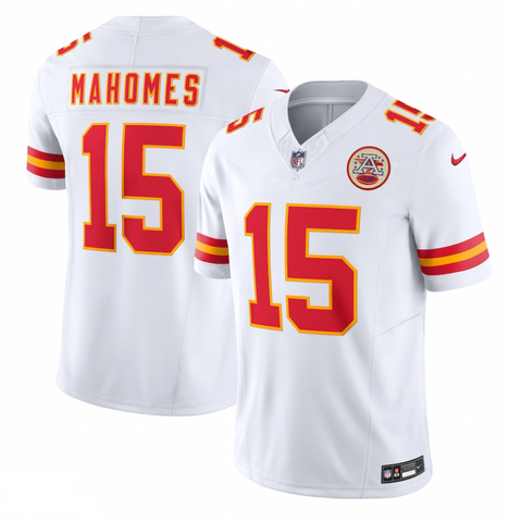 Men's Nike Kansas City Chiefs Patrick Mahomes Limited Jersey - White