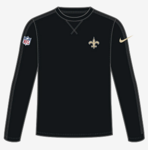 New orleans saints clearance long sleeve shirt