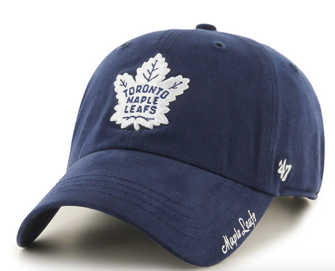 Women's Toronto Maple Leafs adjustable 47 brand Clean Up Hat