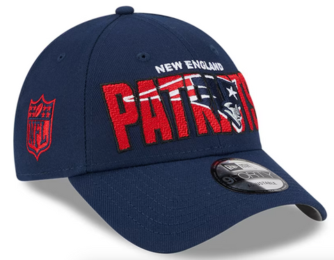 Men's New England Patriots Adjustable Draft Hat