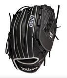 Wilson A700 Black/White Fast Pitch Glove