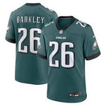 Men's Nike Philadelphia Eagles Saquon Barkley Limited Jersey - Midnight Green