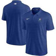 Men’s Nike Toronto Blue Jays Striped Golf Shirt