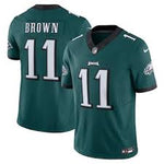 Men's Nike Philadelphia Eagles AJ Brown Limited Jersey - Midnight Green