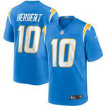 Men's Los Angeles Chargers Justin Herbert Game Nike Jersey
