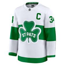 Men's Fanatics Toronto St. Pats Auston Matthews Premium Player Jersey - White