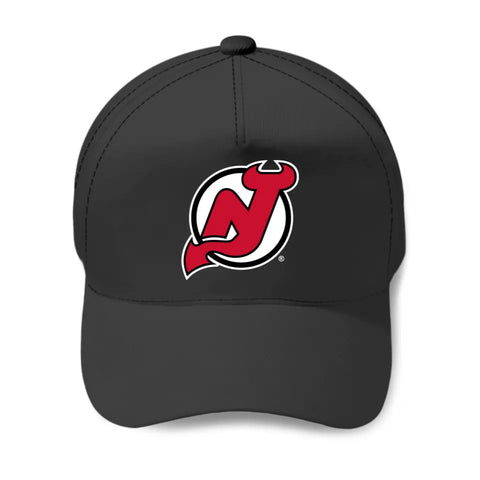 Youth New Jersey Devils Black Adjustable Hat