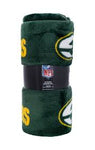 NFL Coral Fleece Travel Throw Blanket with Team Logos | 150cm x 120cm (59" x 47") |s