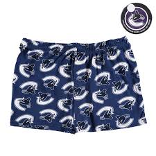 Men's Vancouver Canucks Blue Puck Packaged Boxers
