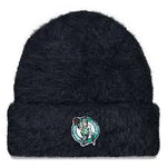 Men's  Boston Celtics Black Cuffed Knit Hat