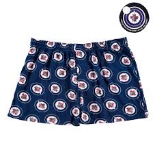 Men's Winnipeg Jets NHL Puck Packaged Boxers