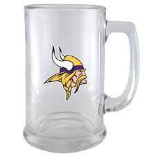 Minnesota Vikings 15oz. Glass Mug