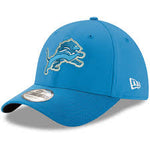 Men's New Era Blue Detroit Lions 39THIRTY Flex Team Classic Hat