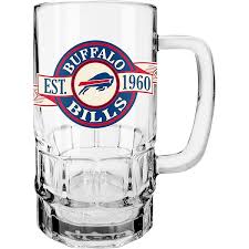 Buffalo Bills Banner Beer Stein Mug with Handle, 18-ounce