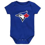 Infant Toronto Blue Jays Little Fan 3 Piece Creeper Set