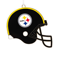 Pittsburgh Steelers Football Helmet Ornament