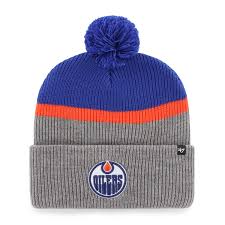 MEN'S EDMONTON OILERS SPLIT SHADOW '47 TOQUE