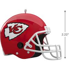 Kansas City Chiefs Football Helmet Ornament