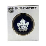 Toronto Maple Leafs Single Double Sided Single Ball Christmas Ornament