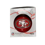 San Francisco 49er's Single Double Sided Glass Ball Team Ornament