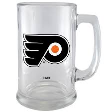 Philadelphia Flyers Glass 15 oz Stein