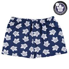 Men's Toronto Maple Leafs Blue Puck Packaged Boxers