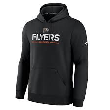 Men's Philadelphia Flyers Fanatics Black Authentic Pro Primary Hoodie