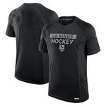 Men's Los Angeles Kings Black Authentic Rink Tech T-Shirt