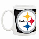 Pittsburgh Steelers 11oz. Sublimated Coffee Mug - White