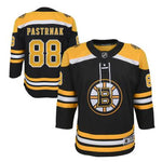 Youth Boston Bruins David Pastrnak Black Home Premier Player Jersey