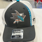 Youth San Jose Sharks 2022 Draft Hat Adjustable